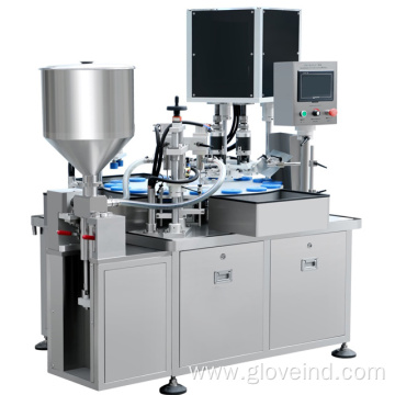 Automatic water bottle filling capping and labeling machine